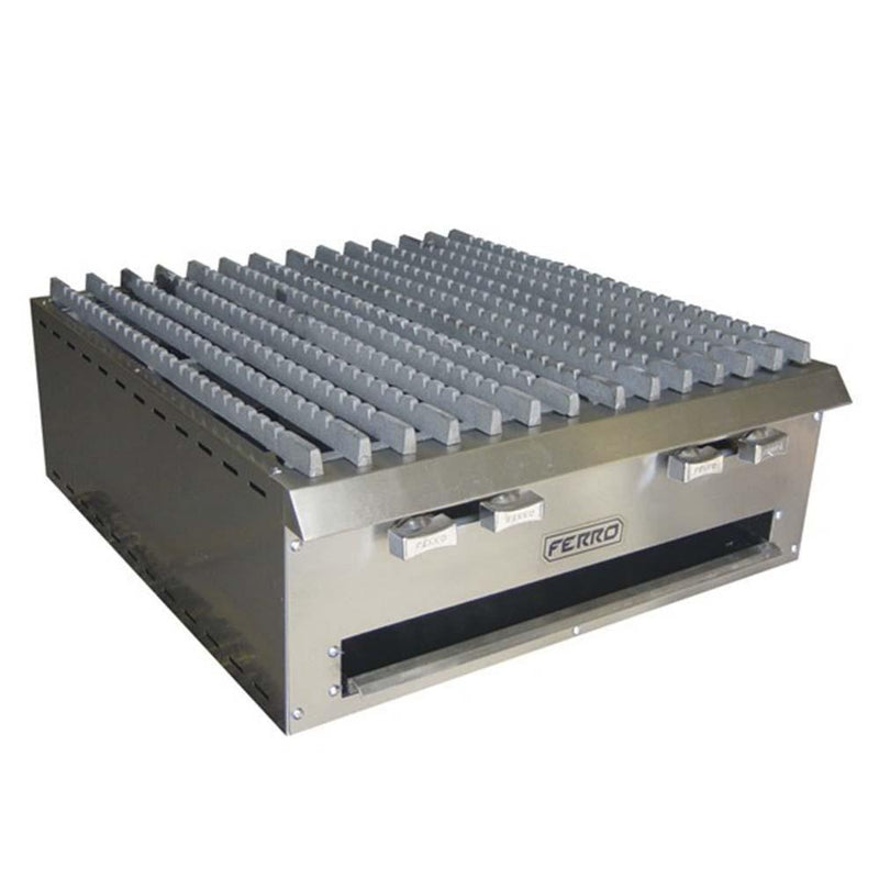 Parrilla 4 Quemadores Acero Inoxidable LP Baja Presion Ferro 16541007