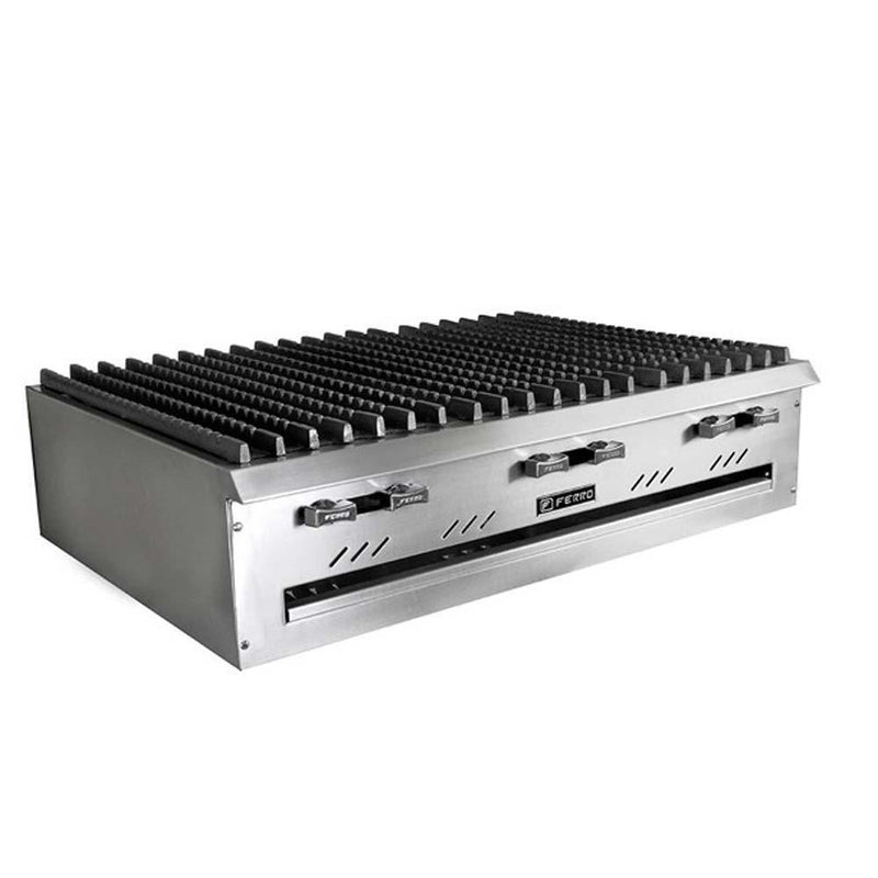 Parrilla 6 Quemadores Acero Inoxidable LP Baja Presion Ferro 16541009