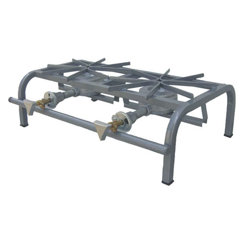 Parrilla 2 Quemadores Tipo Araña Ferro 16542068
