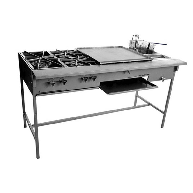 Parrilla Plancha Freidora 3 L Gas LP Ferro 16543010