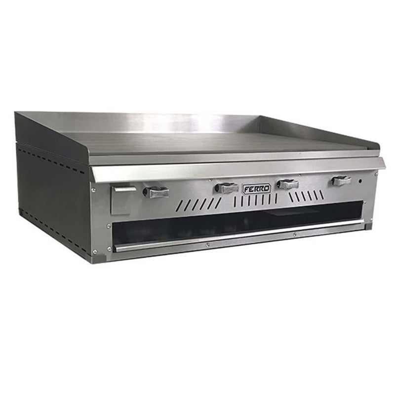 Plancha Mayor Acero Inoxidable LP Baja Presion 100 Cm Ferro 16544003