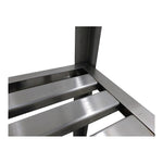 Anaquel Inoxidable 4 Charolas Marimba INMEZA FACTORY ANM4