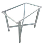 INABAS BM1/1-B base esmaltada plegable para equipo de 1 entero (sin entrepano)