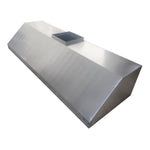 Campana 3 m Acero Inoxidable Piramidal Pared INMEZA FACTORY C-300i