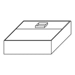 Campana 1 m Acero Inoxidable Cúbica Central INMEZA FACTORY CCI-100i