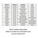 Charola Inoxidable Perforada 45.65 INMEZA FACTORY CH-4565IP