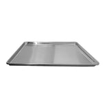 Charola Acero Inoxidable Solida Con Varilla de Refuerzo 45x65 cm Kichen Supply CH-4565IS-VI