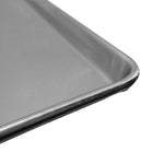 Charola Acero Inoxidable Solida Con Varilla de Refuerzo 45x65 cm Kichen Supply CH-4565IS-VI