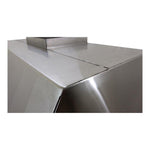 Campana 1 m Acero Inoxidable Piramidal Central INMEZA FACTORY CPI-100i