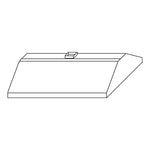 Campana 1 m Acero Inoxidable Piramidal Central INMEZA FACTORY CPI-100i