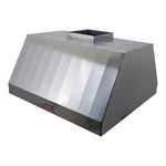 Campana 1.5 m Acero Inoxidable Piramidal Central INMEZA FACTORY CPI-150i