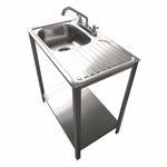 Fregadero ECO 1 Tarja Izquierda Escurridor Derecho INMEZA FACTORY EEF1ED