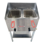 INABAS FREIDOR INOXIDABLE ALTA PRESION 2 CANASTILLAS EEF2