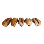 Plato W Para 4 O 5 Tacos / Hotdogs / Canapes - Inoxidable Inmeza