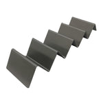 Plato W Para 4 O 5 Tacos / Hotdogs / Canapes - Inoxidable Inmeza