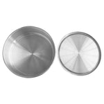 ISBW ALDP096 Molde para Masa Apilable de Aluminio 96 oz Moldes ISBW