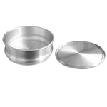 ISBW ALDP096 Molde para Masa Apilable de Aluminio 96 oz Moldes ISBW