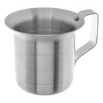 ISBW AMEA-05 ALKAM005 Jarra Taza Medidora de Aluminio Líquidos 16 Oz (473.18 ml) Utensilios ISBW