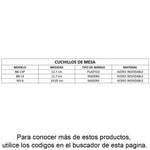 ISBW BB-15 SLSKGK001 Cuchillo para Carne con Navaja Inoxidable 5" (12.7 cm) Utensilios ISBW