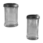 ISBW GLTWSJ012 Azucarero Tapa Flip Cristal Acero Inoxidable 12oz Paquete 2 Pz Azucarero ISBW