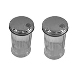 ISBW GLTWSJ012 Azucarero Tapa Flip Cristal Acero Inoxidable 12oz Paquete 2 Pz Azucarero ISBW