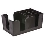 ISBW PLBC006 Caja con 6 Divisiones para Servicio de Barra Plástico Utensilios ISBW