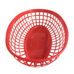 ISBW PLBK938R Canastilla Oval Roja en Polipropileno Utensilios ISBW