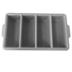ISBW PLFCCB001 Tina para Cubiertos 4 Compartimientos Plástico Utensilios ISBW