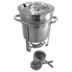 ISBW SLRCF8307 Chafer Marmita en Acero Inoxidable 7 QT Utensilios ISBW