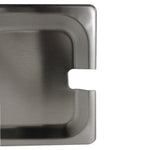 ISBW STPA5130CS Tapa tercio ranurada inoxidable Tapas ISBW