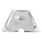 kaCN BWK310 Tapa Ranurada para Recipiente Tercio Inoxidable Tapas KACN