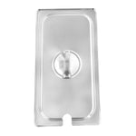 kaCN BWK310 Tapa Ranurada para Recipiente Tercio Inoxidable Tapas KACN