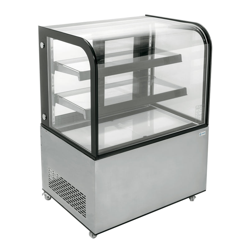 Vitrina Refrigerada De Piso Con Cristal Curvo 270 L 490W 110V Migsa ARC-270Y