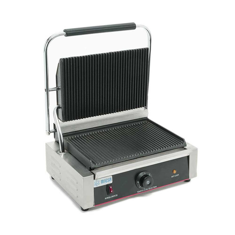 Plancha Panini Grande 2 Kw 120V Migsa BN-811E