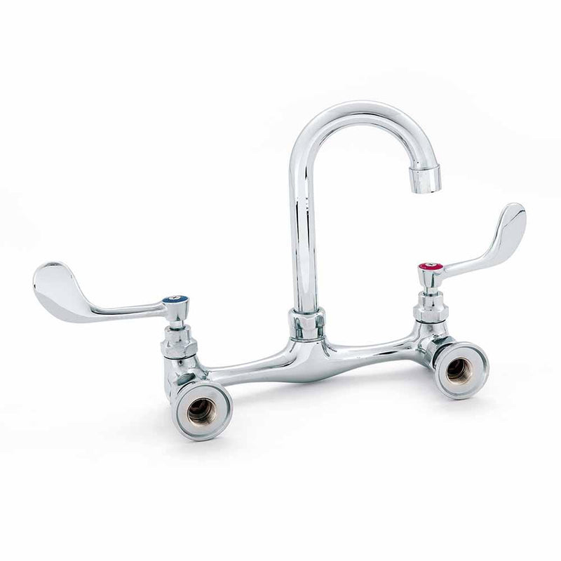 Llave Mezcladora De 8” De Pared Con Aletas Largas ¼ De Vuelta Migsa BXF-KW5G