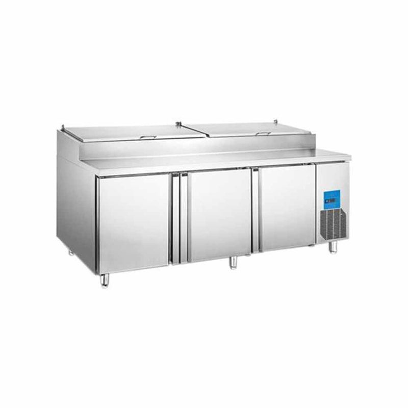 Mesa Para Preparacion De Pizza 3 Puertas 770 Lts 110V Migsa PICL3