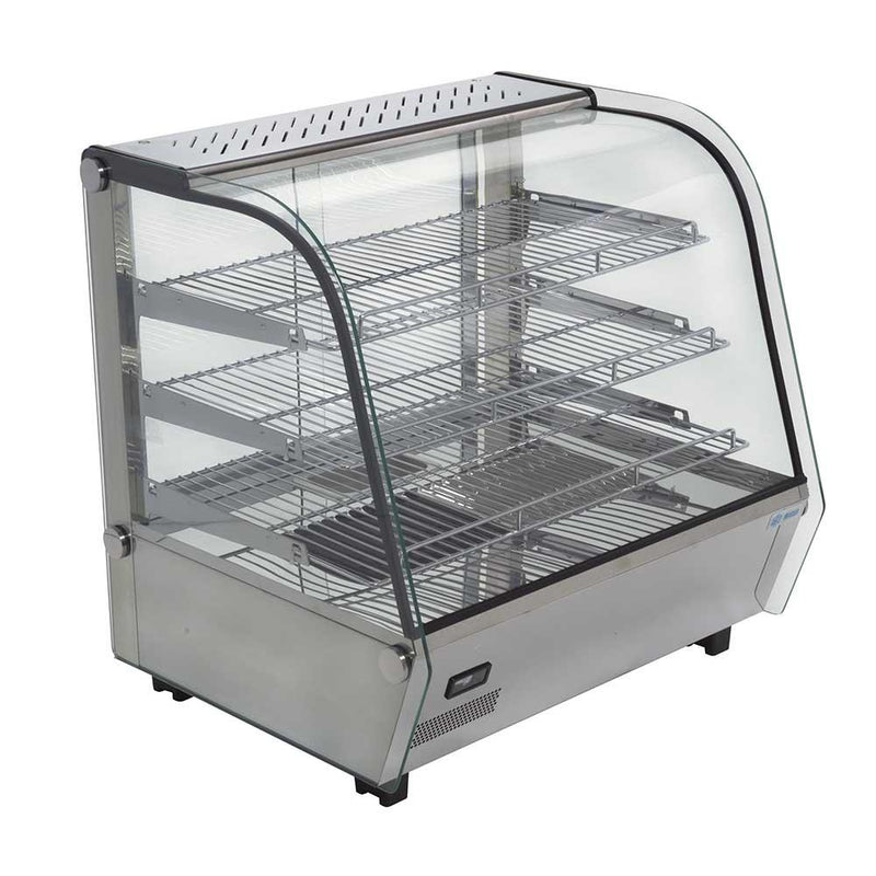 Vitrina Caliente Sobre Mostrador 1,100W 110V Migsa RTR-120L