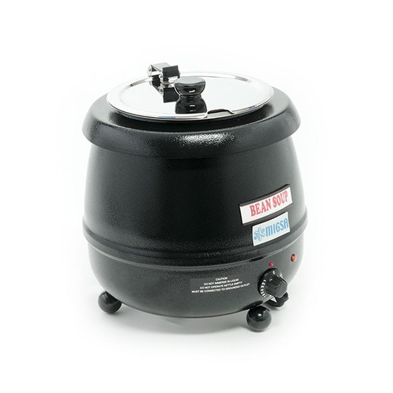 Calentador Electrico De Sopas (Olla Bruja) Negra 9 L 400W 120V Migsa SB-6000