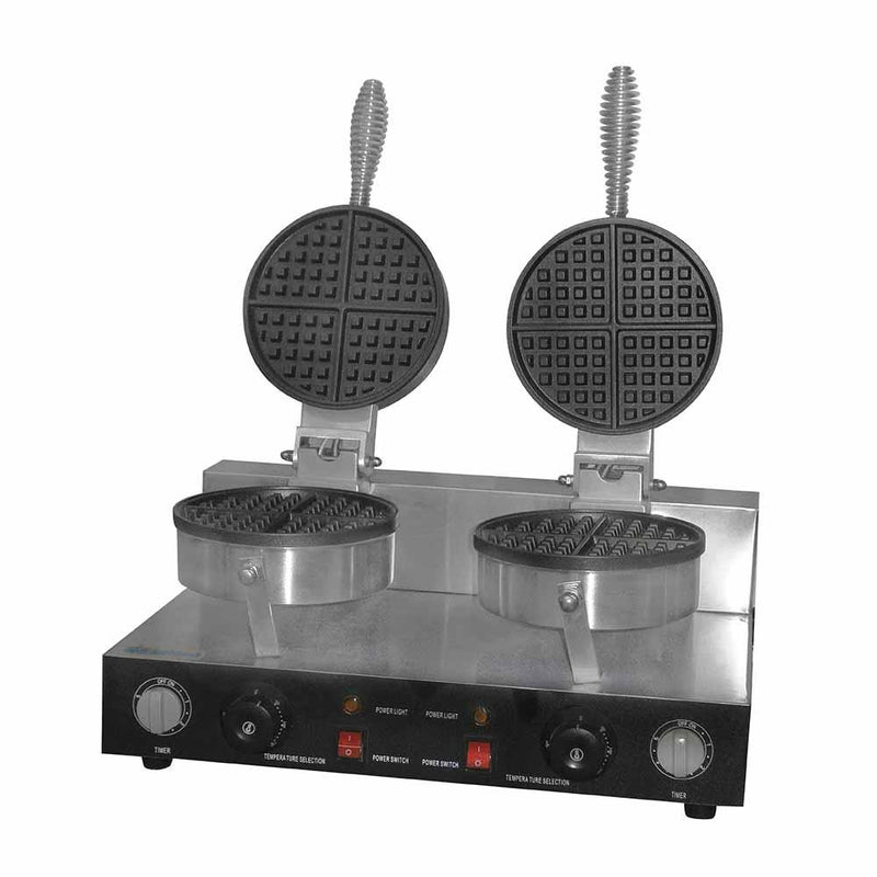 Wafflera Tipo Americana Doble
1,200W 120V Migsa UWB-2