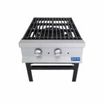 Fogon Heavy Duty a Gas, 1 Quemadore, Parrilla de Supercie Dentada San-Son SSF1