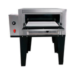 Horno En Acero Inoxidable Piso De Piedra Refractaria 1 Quemador San-Son ZPJR