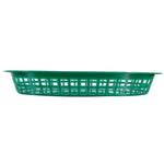 UPDATE BB107G POB-G Canasta Canastilla Comida Rapida Verde 10.5" (26.67 cm) Utensilios UPDATE
