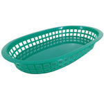 UPDATE BB107G POB-G Canasta Canastilla Comida Rapida Verde 10.5" (26.67 cm) Utensilios UPDATE