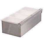 UPDATE CD-4 Dispensador de Condimentos 4 Compartimentos 12" (30 cm) Utensilios UPDATE