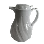 UPDATE F3022/20 Jarra Bebidas Diseño en Espiral Blanco 20 Oz (591.47 ml) Utensilios UPDATE