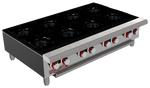 Parrilla a Gas 8 Quemadores Octagonales, 4 Parrillas Superiores Coriat PCV-8 MASTER DE MESA