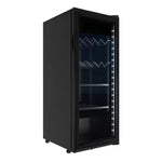 Refrigerador Vertical Gris 1 Puerta Cristal Luz Led 1.5 Pies (1026216) Imbera VRS04 C