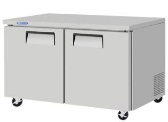 Mesa Congelada Bajo Barra 2 Puertas, 16.86 Pies 2/5 HP 127V Sobrinox MCBBS-60-2S