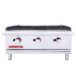 CORIAT ACV-3 DE MESA MASTER Asador a gas, con 3 parrillas reversibles.