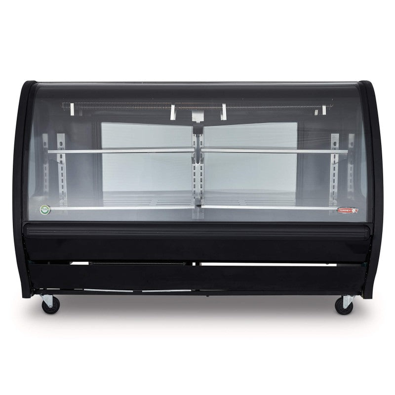 Torrey TEM200N LS R290 Vitrina exhibidora de vidrio curvo Negra 574 L 1029049